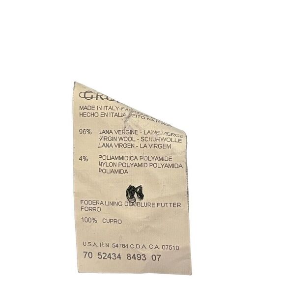 Armani Le Collezioni Women's Blazer Thick Lapel‎ Sparkle All Over Italy Size 6 - Picture 10 of 10